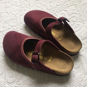 Birkenstock’s Mary Jane Suede Sz 36